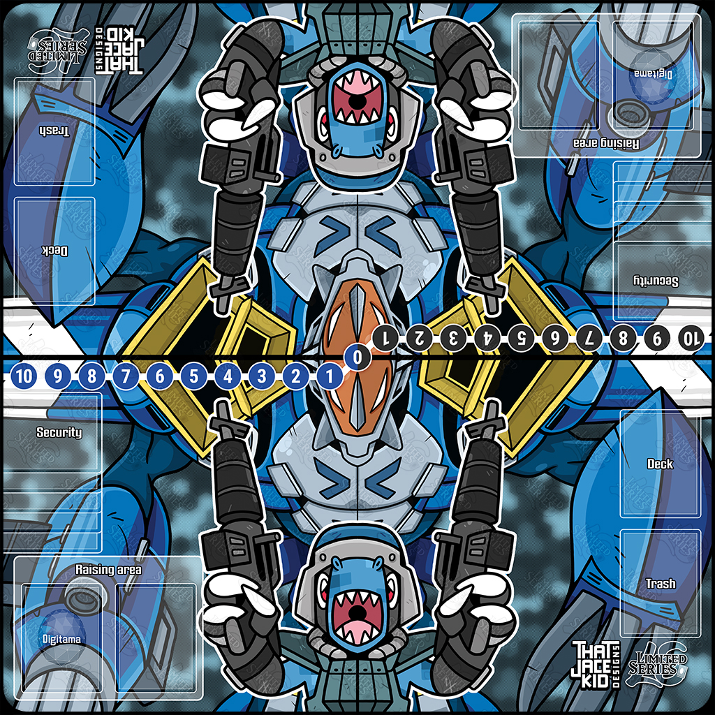 2023 Oct ThatJaceKid Dbrigade 2Player Cloth Sample Zones Digimon