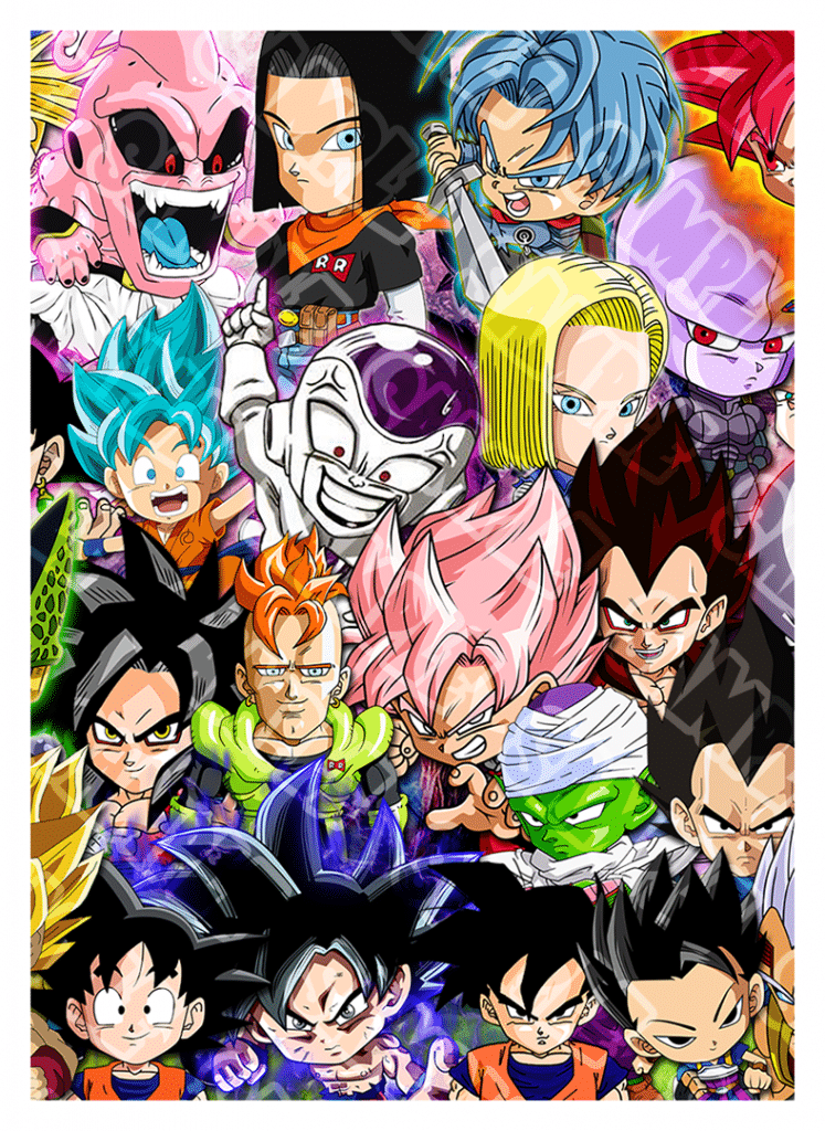 DBS Chibi Characters Playmat - Limited Series