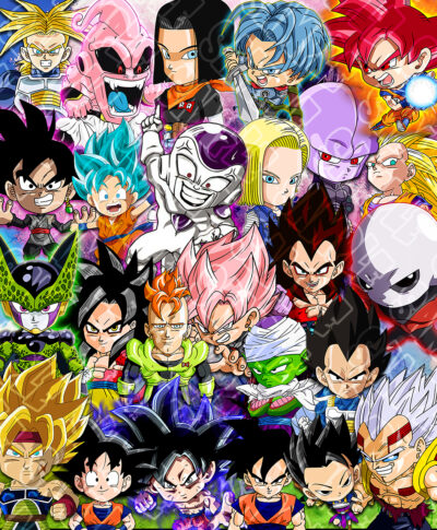 DBS Chibi Characters March 2020 Playmat - Limited Series