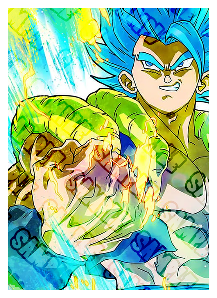 Gogeta Kamehameha Jan 2021 Standard Sleeves 65x - Limited Series