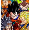 2020 April Goku Collage Standard Sleeves