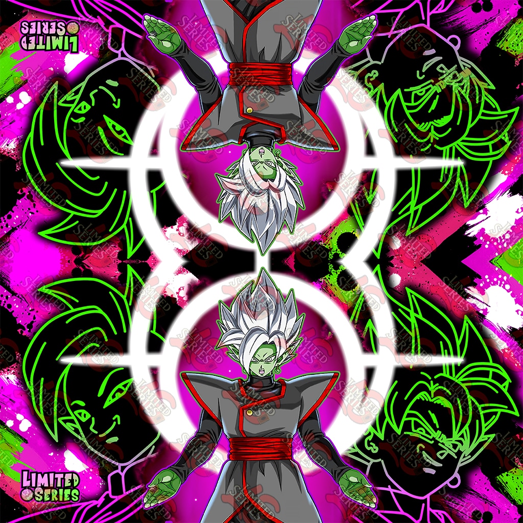 Goku Black Rosé & Fused Zamasu Feb 2020 Playmat - Limited Series