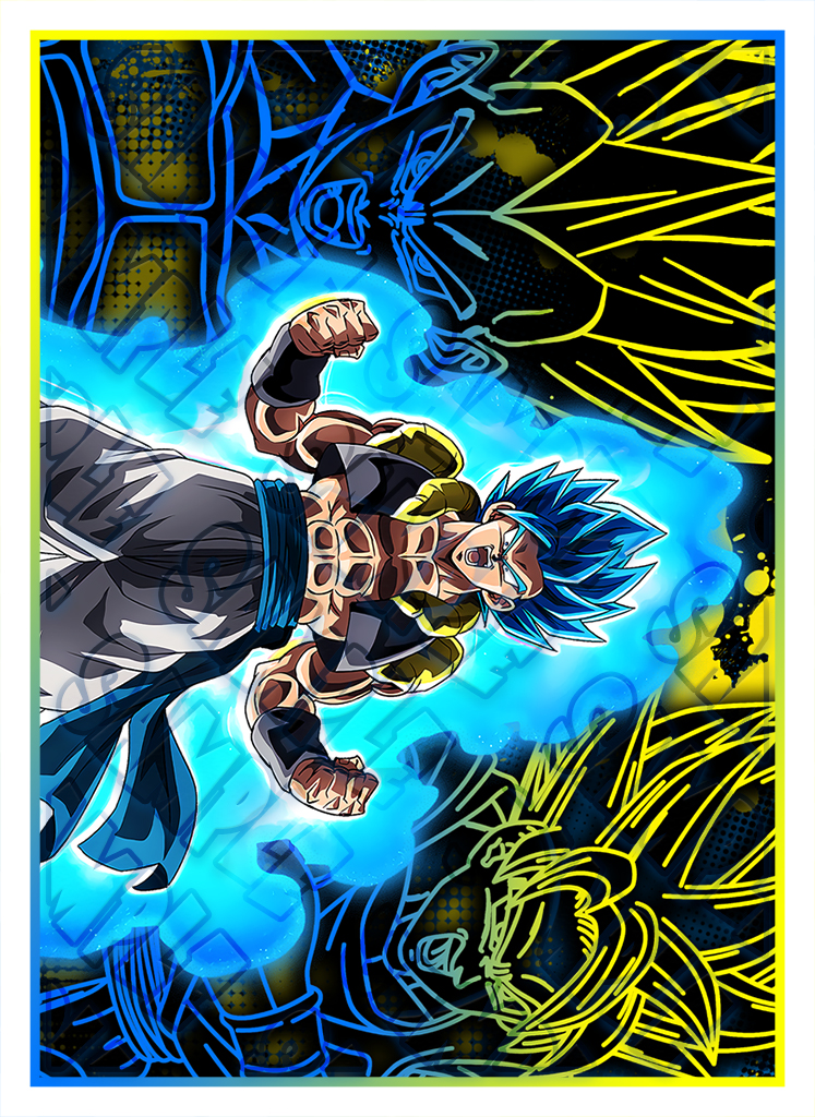 Gogeta Standard Gaming Playmat Mousepad for Dragon Ball Super