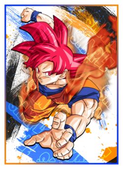 Goku Black Jan 2022 Standard Sleeves 65x - Limited Series