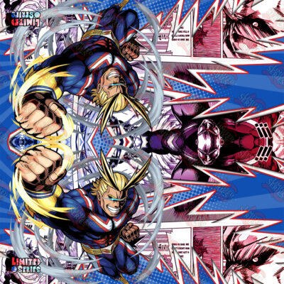 2020 August All Might Smash 2-Player Cloth Sample