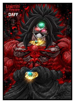 2020 Oct Dark Broly Standard Sleeves