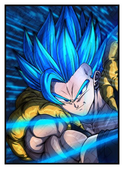 Gogeta Kamehameha Jan 2021 Standard Sleeves 65x - Limited Series