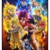 2021 Jan Daffduff-Goku Collage Standard Sleeves