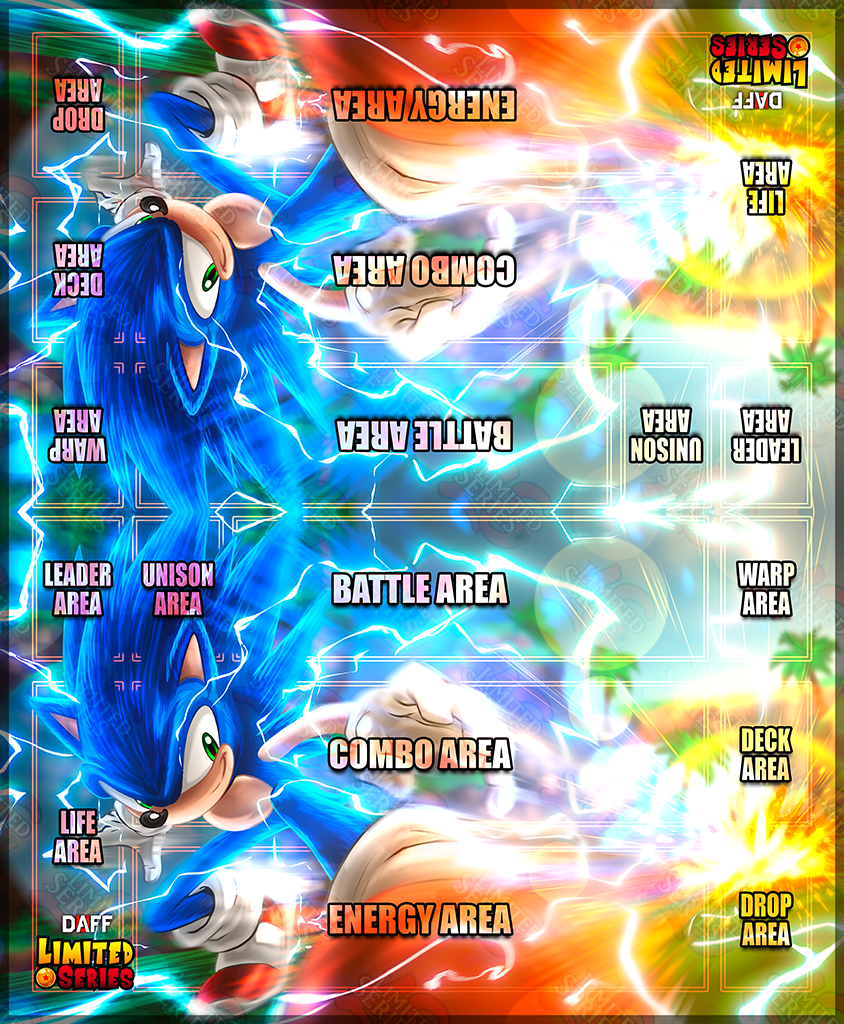 2021 Mar Daffduff-Sonic 2-Player Rubber Sample with ZONES