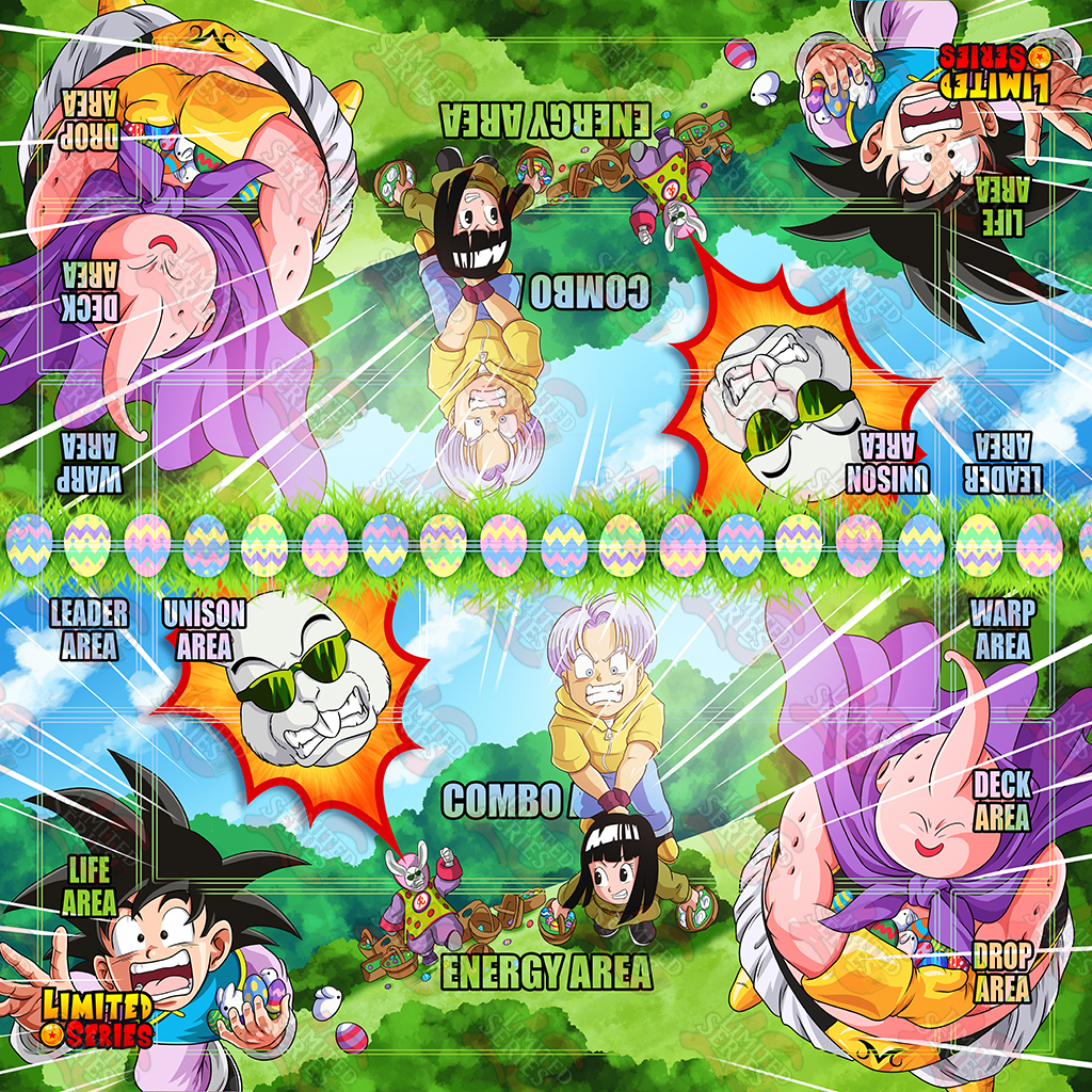 2021 Easter DBS 2-Player Cloth with zones Sample