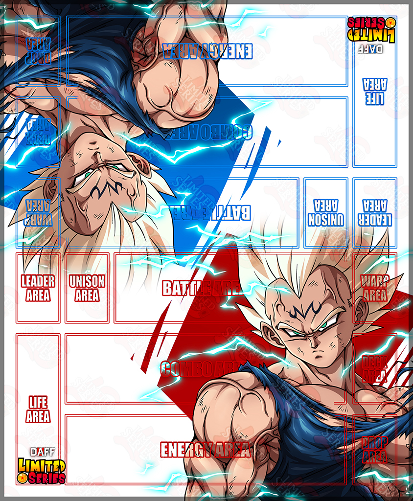 2021 Mar Daffduff-Majin Vegeta 2-Player Rubber alt-art Zones Sample