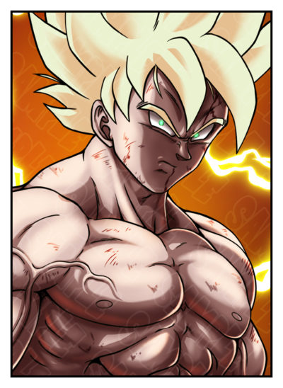 Super Saiyan Goku April 2021 Playmat - Limited Series