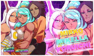 2021 April Mikeyartbook- Mirko-Yoruichi-Waifus 1-Player Sample