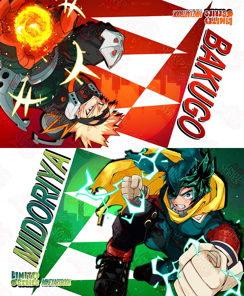 2021 May Mikeyartbook - Bakugo 2-Player Rubber Sample 2