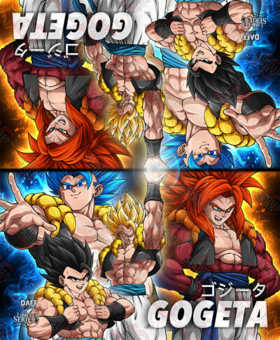 2021 June Daffduff - Gogeta 2-Player Rubber Sample