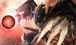 2021 Summer Digimon Blackwargreymon 1-Player Sample A Blank