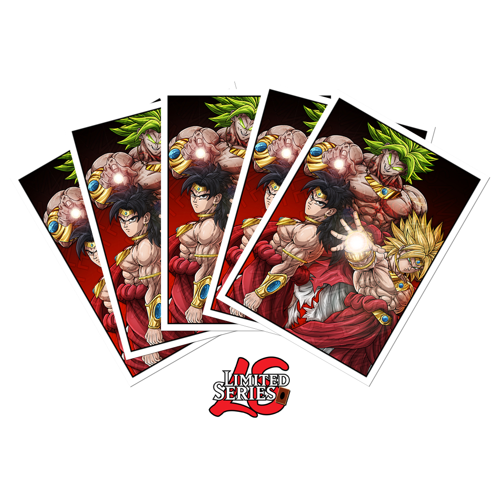 Broly Standard Deck Protector Sleeves (65ct) for Dragon Ball Super