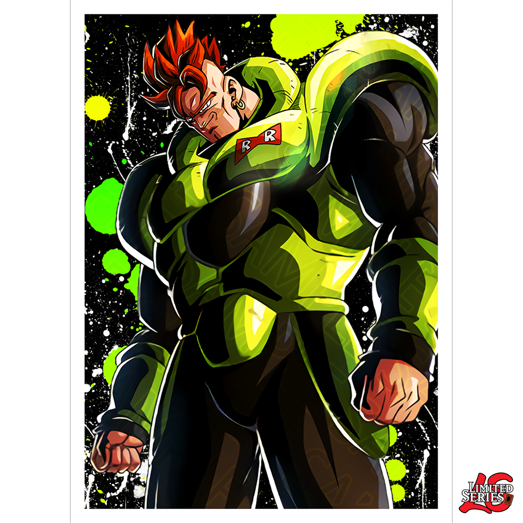 Android 16 Dbz - Dragon Ball  Poster for Sale by Art-Design-87