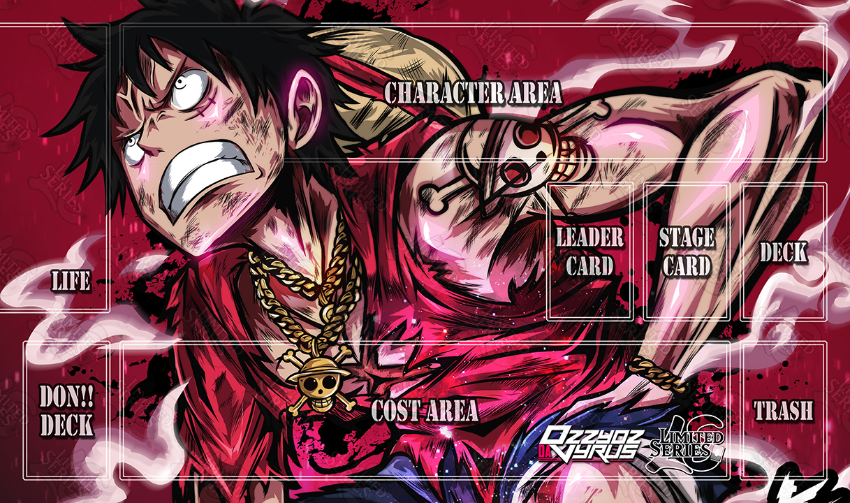 ONE PIECE TCG Playmat: Kin'emon Leader Playmat 