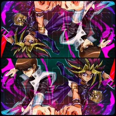 2022 Oct Broono YugiKaiba 2Player Cloth Sample YGO Zones