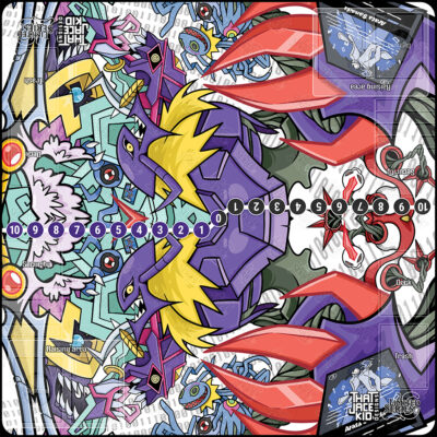 2023 June ThatJaceKid Diaboromon 2Player Cloth Sample Zones Digimon