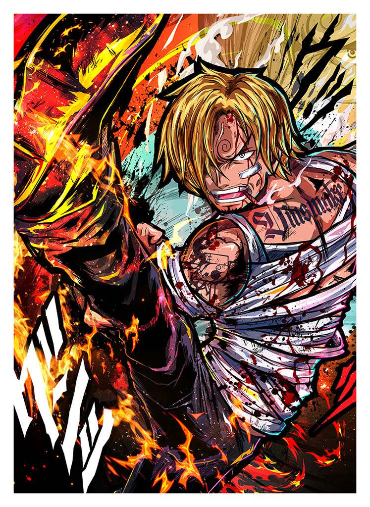 2024 July Ozzyozdavyrus Sanji Standard Sleeves