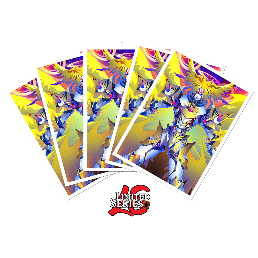 Lucemon X Standard Sleeves 65x - Limited Series Lucemon X Standard Sleeves 65x - Limited Series